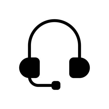 kulaklık vektör düz simge