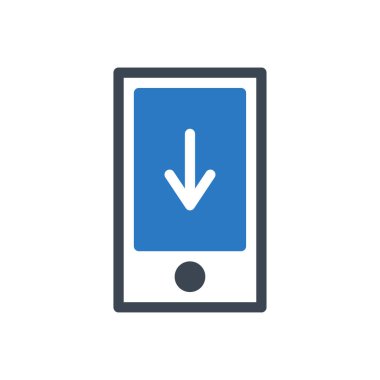 mobil vektör renk simgesi