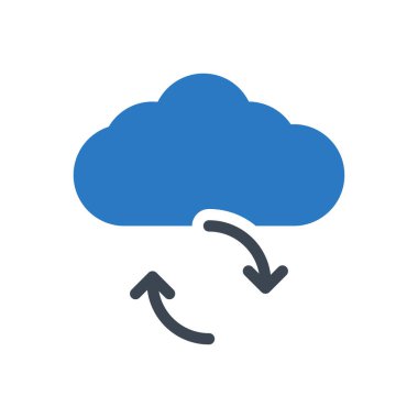 yedek vektör renk simgesi