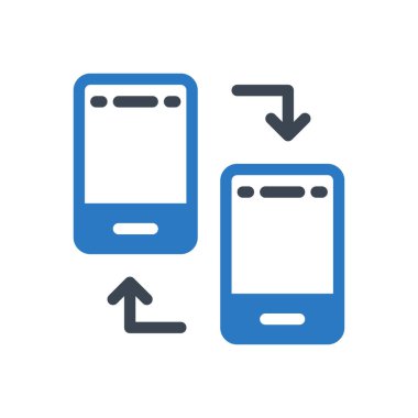 vektör renk simgesini transfer et