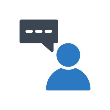 Geribildirim vektörü renk simgesi