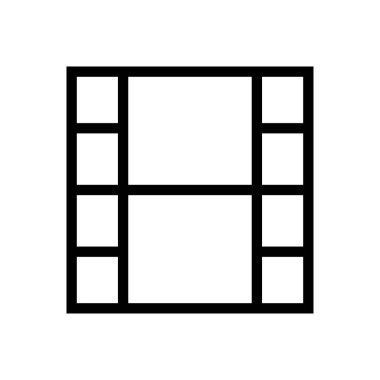 tasarım vektörü ince çizgi simgesi