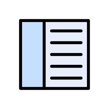 dizayn vektörü düz renk simgesi