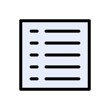 görünüm vektörü düz renk simgesi