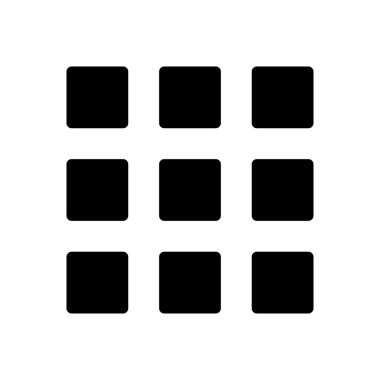 Gösterge paneli vektör düz simgesi