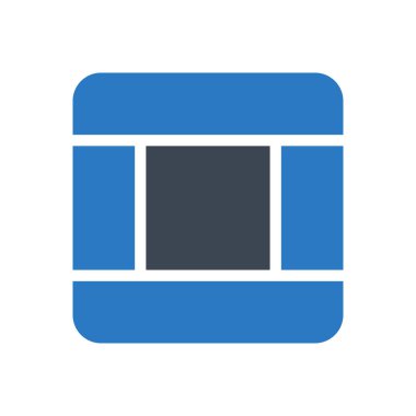 Gösterge paneli vektör renk simgesi