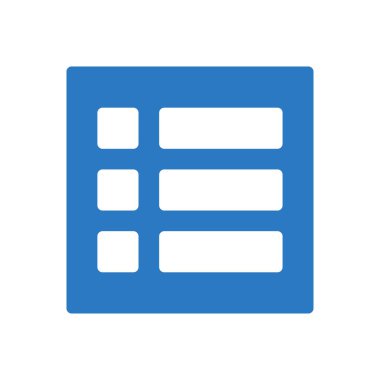 Düzen vektörü renk simgesi