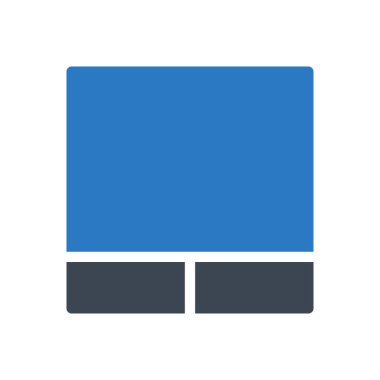 Gösterge paneli vektör renk simgesi