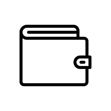 para vektörü ince çizgi simgesi