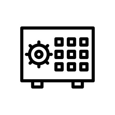 kart vektörü ince çizgi simgesi