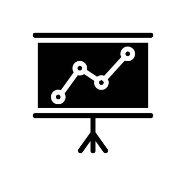 analitik vektör düz simge