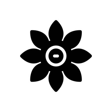 Doğa sembolü düz simge