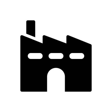 sanayi simgesi düz simge