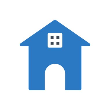 ev vektörü renk simgesi