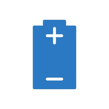 akümülatör vektör renk simgesi