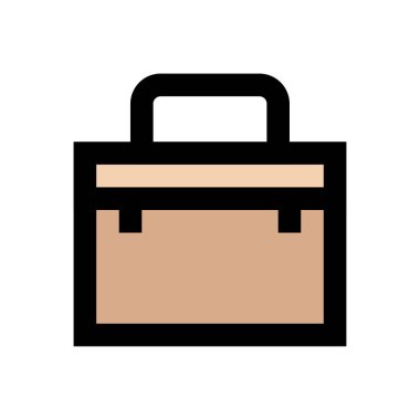 alışveriş vektörü düz renk simgesi