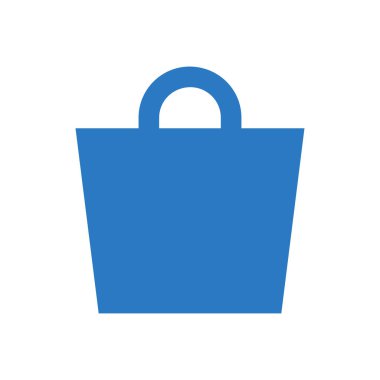 Alışveriş vektörü renk simgesi