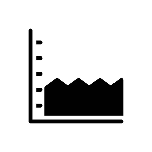 Grafik Vektör Düz Simgesi — Stok Vektör