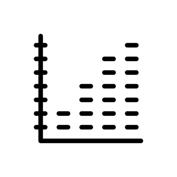 Grafik Vektör Düz Simgesi — Stok Vektör