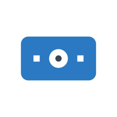 para vektörü renk simgesi