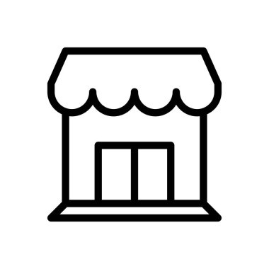 vektör ince çizgi simgesini kaydet