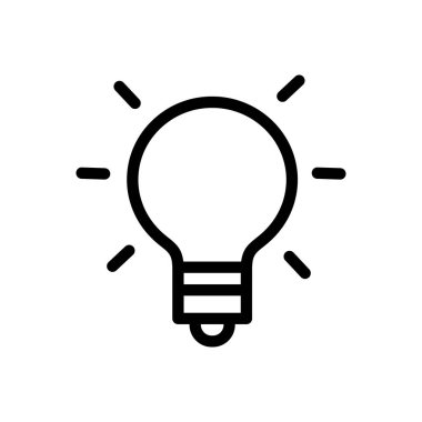 yaratıcı vektör ince çizgi simgesi