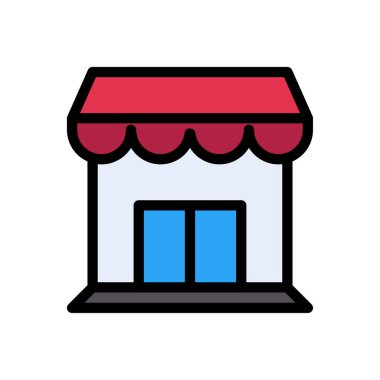 vektör düz renk simgesini kaydet