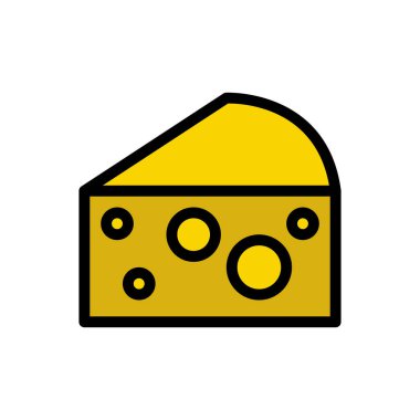 dilim vektör düz renk simgesi