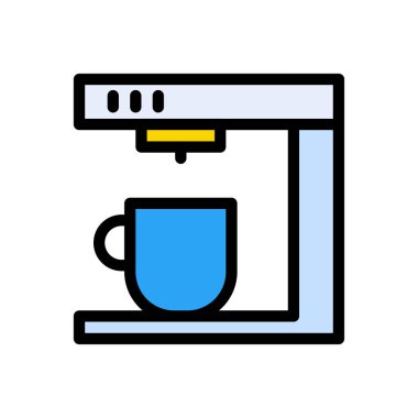 yapıcı vektör düz renk simgesi