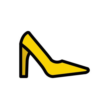 sandalet vektörü düz renk simgesi