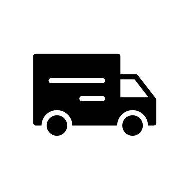 taşıyıcı vektör düz simge