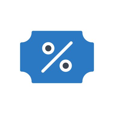 satış vektörü renk simgesi