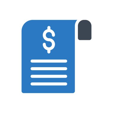 Bill vektör renk simgesi