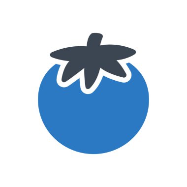 meyve vektörü renk simgesi