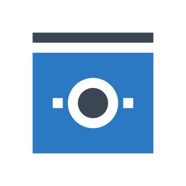 para vektörü renk simgesi