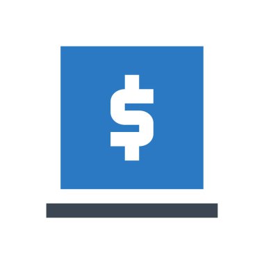 para vektörü renk simgesi