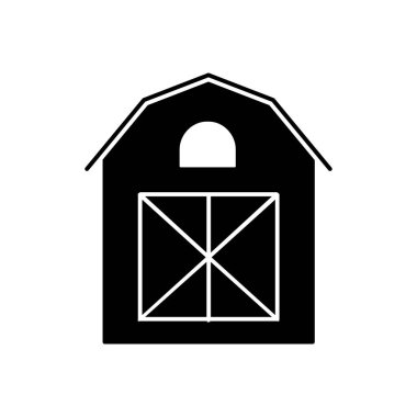 çiftlik vektör düz simgesi