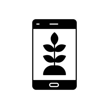 mobil vektör düz simge