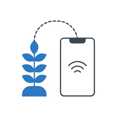 Kırpma vektörü renk simgesi