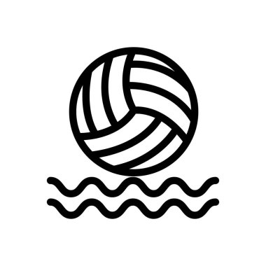 spor vektörü ince çizgi simgesi