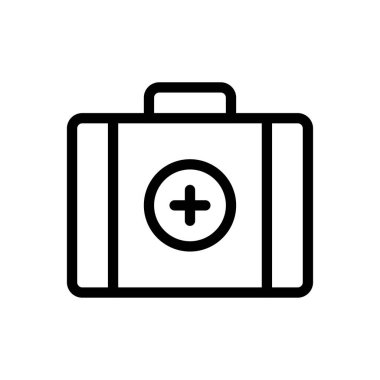 kit vektör ince çizgi simgesi