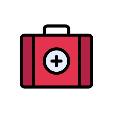 kit vektör düz renk simgesi