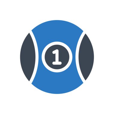 snooker vektör renk simgesi