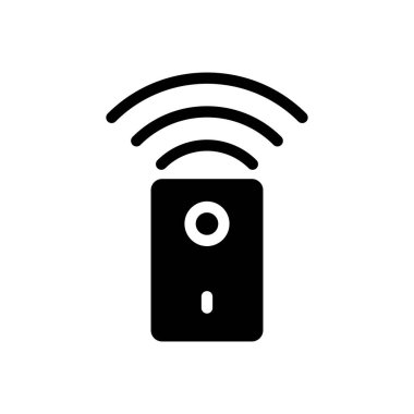 kablosuz vektör düz simge