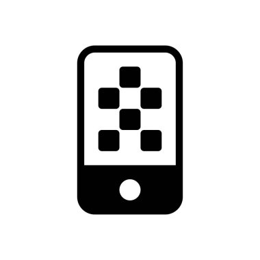 video vektör düz simge