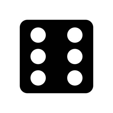 ludo vektör düz simge