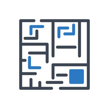 oyun vektörü renk simgesi