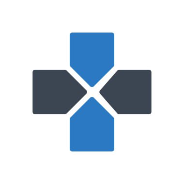 oyun vektörü renk simgesi