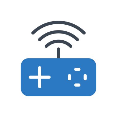 denetleyici vektör renk simgesi