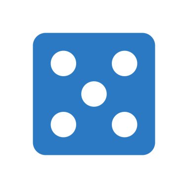 ludo vektör renk simgesi